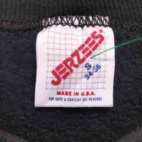ジャージーズ JERZEES 80~90S MADE IN USA PIEDMONT プリントラグランスウェット メンズ S