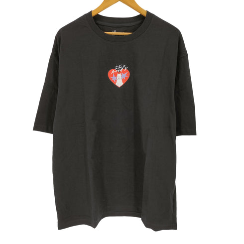 IN THE MOODS プリントクルーネックS/S Tシャツ メンズ