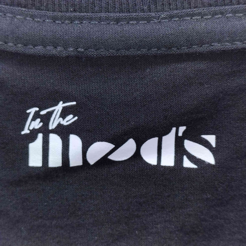 IN THE MOODS プリントクルーネックS/S Tシャツ メンズ