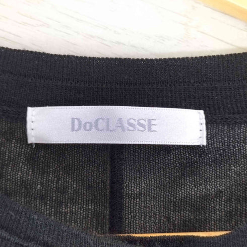 ドゥクラッセ DoCLASSE リネン混 シアーカーディガン レディース JPN:M