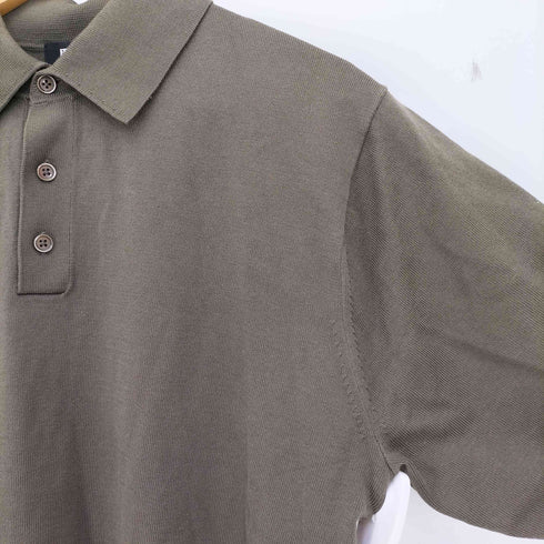 ユニクロ UNIQLO 25ss ウォッシャブルニットポロセーター半袖 メンズ JPN:M