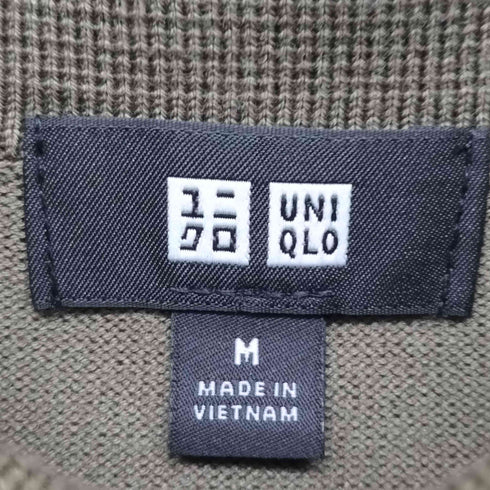 ユニクロ UNIQLO 25ss ウォッシャブルニットポロセーター半袖 メンズ JPN:M
