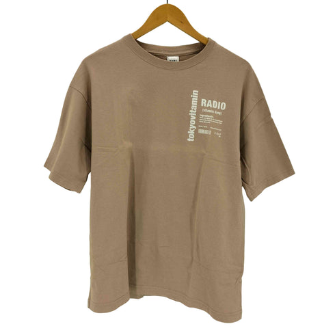 tokyovitamin プリントクルーネックTシャツ メンズ JPN:M