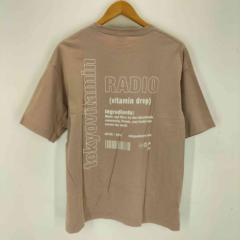 tokyovitamin プリントクルーネックTシャツ メンズ JPN:M