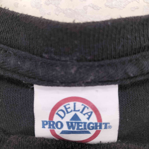 デルタ DELTA 企業ロゴ 両面プリントTシャツ メンズ L