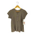 マーガレットハウエル MARGARET HOWELL 切替 ヘンリーネックTシャツ レディース FREE