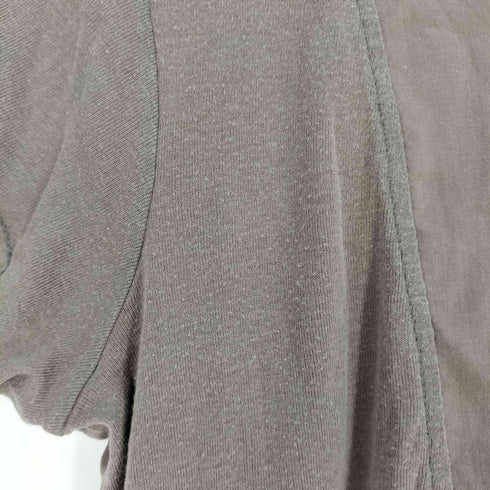 マーガレットハウエル MARGARET HOWELL 切替 ヘンリーネックTシャツ レディース FREE