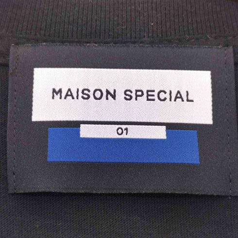 メゾンスペシャル MAISON SPECIAL 23aw Multi Graphic Prime-Over Crew Neck Pullover メンズ JPN:1