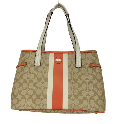 コーチ COACH シグネチャーハンドバッグ レディース