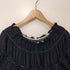 トリココムデギャルソン tricot COMME des GARCONS AD2012 デニム フリル チュニック レディース JPN:M