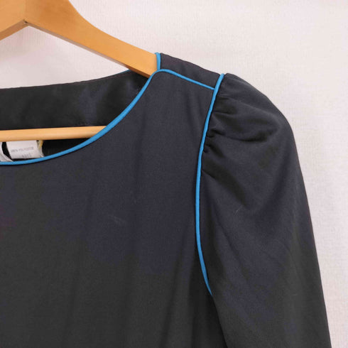 ジェーシーペニー JC Penney 70S パイピング ポリエステル ワンピース レディース UK:12
