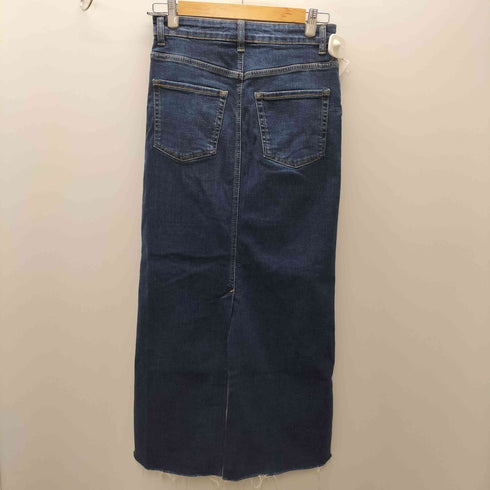 ザラ ZARA ストレッチ デニム ペンシル タイト スカート ボックスシルエット レディース JPN:S