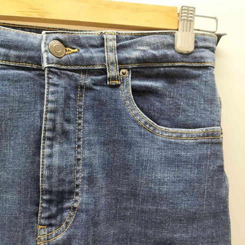 ザラ ZARA ストレッチ デニム ペンシル タイト スカート ボックスシルエット レディース JPN:S