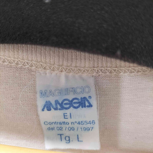 MAGLIFICIO MAGGIA 90S italian army イタリア軍 イタリア製 ウール アンダーシャツ プルオーバー メンズ import:L