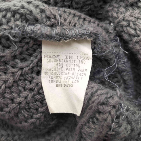 コロンビアニット COLUMBIAKNIT USA製 COTTON WATCH CAP コットン ローゲージ ニット ワッチ キャップ ビーニー メンズ