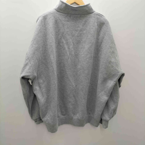 ユニット uniit ヘビー ウエイトBIG ハーフ ジップ スウェット 肉厚 ビックシルエット メンズ JPN:XL