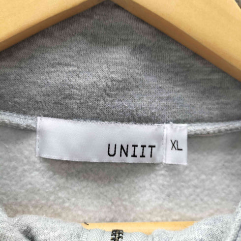 ユニット uniit ヘビー ウエイトBIG ハーフ ジップ スウェット 肉厚 ビックシルエット メンズ JPN:XL