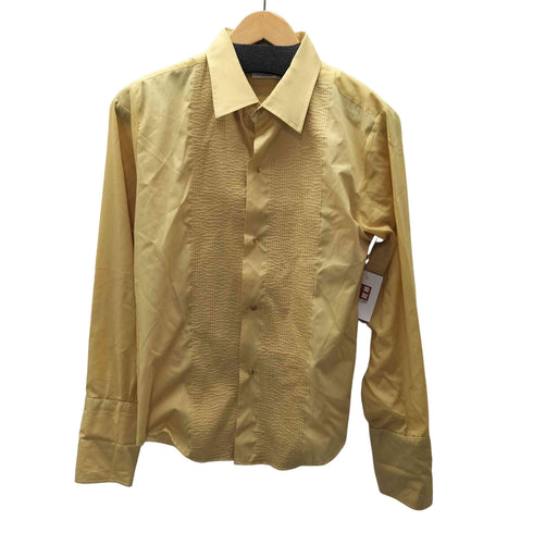 Jayson USA製 ポリコットン L/S ピンタックシャツ メンズ
