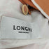 LONGHI イタリア製 リブ 切替 65/35 リネン シルク ジップアップ ブルゾン スウィングトップ メンズ XXXL
