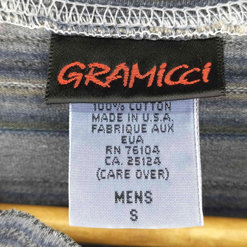 グラミチ GRAMICCI 90S USA製 ボーダー S/S Tシャツ メンズ import:S