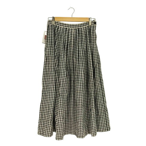 ユニクロイネスドラフレサンジュ UNIQLO INES DE LA FRESSANGE コットンツイルギャザースカート レディース 11