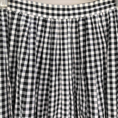 ユニクロイネスドラフレサンジュ UNIQLO INES DE LA FRESSANGE コットンツイルギャザースカート レディース 11
