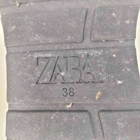 ザラ ZARA コントラストハイカットスニーカー レディース 38