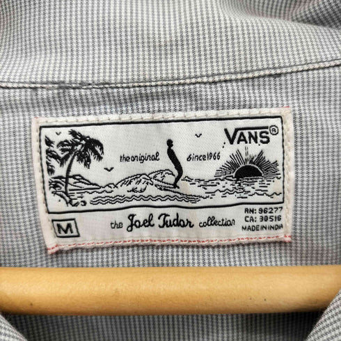 バンズ VANS JOEL TUDOR グラフィックデザイン オープンカラー半袖シャツ メンズ M