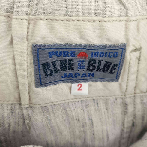 ブルーブルー BLUE BLUE リネン ベイカー パンツ メンズ JPN:2