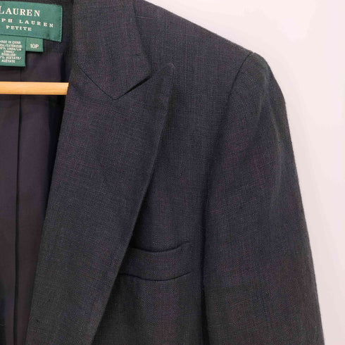 ローレンラルフローレン LAUREN RALPH LAUREN リネン 2B テーラードジャケット レディース 10P