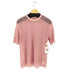 メゾンスペシャル MAISON SPECIAL 21SS S/S メッシュTシャツ レディース FREE