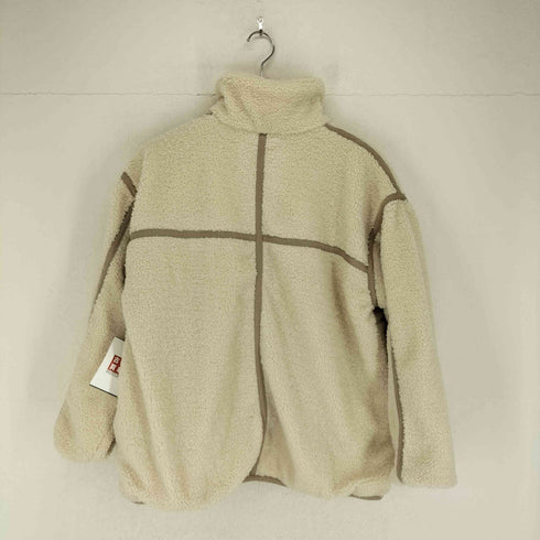 ショコラフィネローブ chocol raffine robe ボアジップジャケット レディース FREE