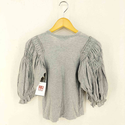 コムデギャルソンコムデギャルソン COMME des GARCONS COMME des GARCONS 08AW 裾フリルコットンクルーネックTシャツ レディース SS
