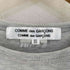 コムデギャルソンコムデギャルソン COMME des GARCONS COMME des GARCONS 08AW 裾フリルコットンクルーネックTシャツ レディース SS