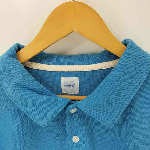 シアター ciatre ロゴ刺繍コットンポロシャツ メンズ import:XL