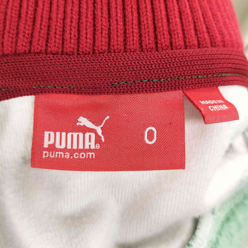 プーマ PUMA ベロア地 ロゴ刺繍 トラックジャケット メンズ 0