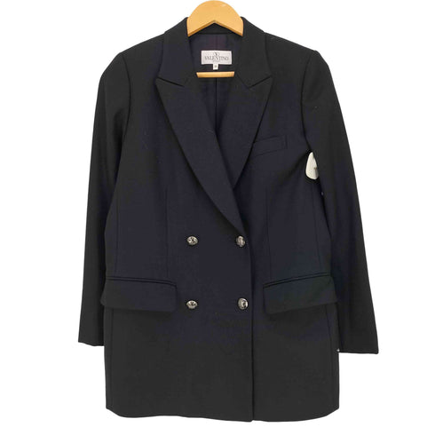 ヴァレンティノ Valentino SPORT ウール 2B ダブルブレストジャケット レディース EUR:38