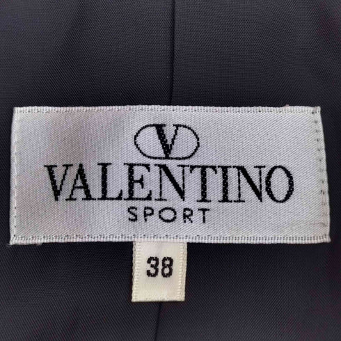 ヴァレンティノ Valentino SPORT ウール 2B ダブルブレストジャケット レディース EUR:38