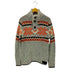 SUPERDRY&co 総柄ハーフボタンセーター レディース import:L