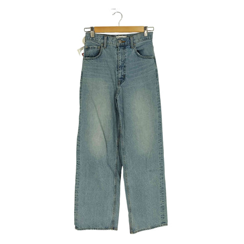 アズールバイマウジー AZUL by moussy HIGH WAIST DENIM WIDE レディース JPN:M