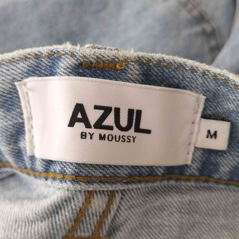 アズールバイマウジー AZUL by moussy HIGH WAIST DENIM WIDE レディース JPN:M