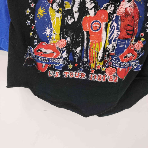 POPULAR 80S Vintage バンドラグランTシャツ レディース import:M