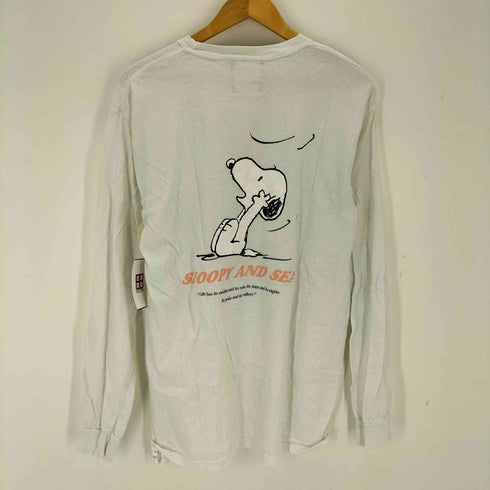 ウィンダンシー WIND AND SEA キャラクタープリント L/S クルーネックTシャツ メンズ JPN:M