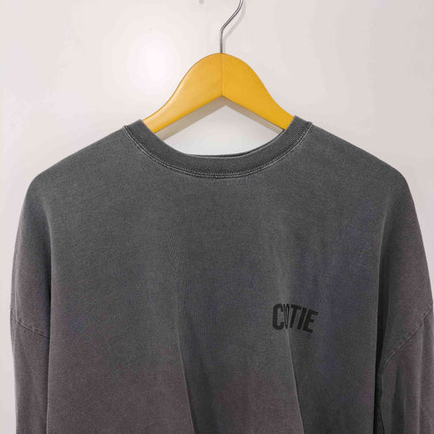 クーディプロダクション cootie productions Pigment Dyed L/S Tee メンズ LARGE