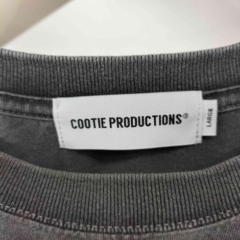 クーディプロダクション cootie productions Pigment Dyed L/S Tee メンズ LARGE