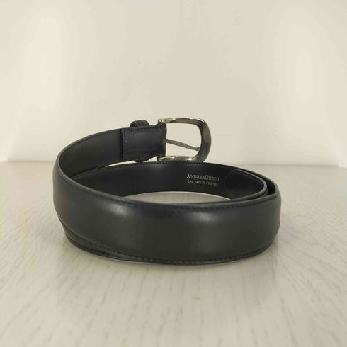 トゥモローランド TOMORROWLAND イタリア製 ANDREAGRECO GENUINE LEATHER ベルト メンズ 80