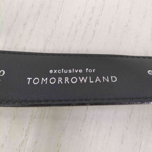 トゥモローランド TOMORROWLAND イタリア製 ANDREAGRECO GENUINE LEATHER ベルト メンズ 80