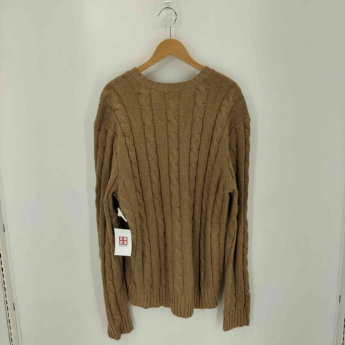 ポロバイラルフローレン Polo by RALPH LAUREN シルク ケーブルニットセーター メンズ XL