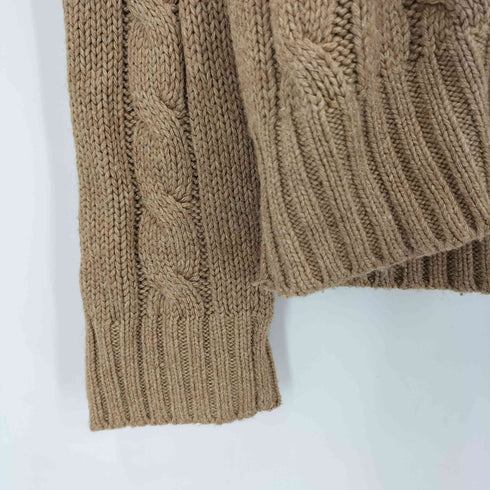 ポロバイラルフローレン Polo by RALPH LAUREN シルク ケーブルニットセーター メンズ XL