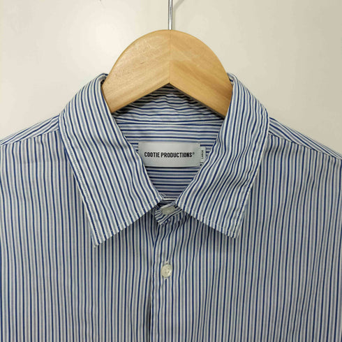 クーディプロダクション cootie productions Stripe Broad L/S Shirt メンズ LARGE